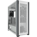GUNMANSA 7000D Airflow White Tempered Glass Mid-Tower; 6x 3.5'' | 4x 2.5'' Drive Bays ; 480mm Radiator Compatible; 3x140mm fan incl
