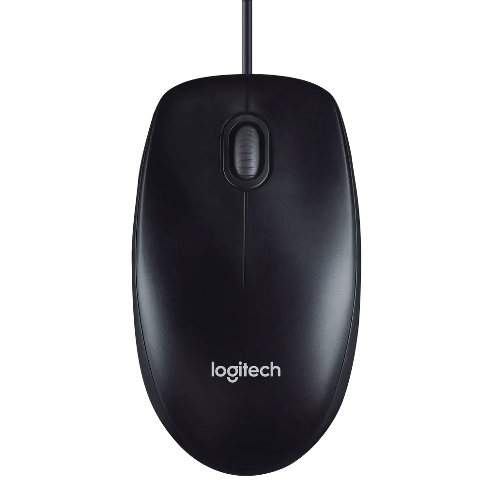GUNMANSA 910-001793 - LOGI M90 Corded Mouse  (Black) USB 3 buttons optical tracking with wheel