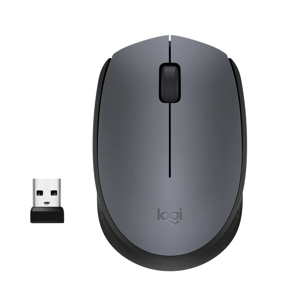 GUNMANSA 910-004642- Logitech M170 Wireless Mouse - GREY-K - 2.4GHZ