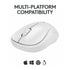 GUNMANSA 910-007120 - LOGI M240 Silent Bluetooth Mouse - OFF WHITE.