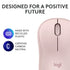 GUNMANSA 910-007121 - LOGI M240 Silent Bluetooth Mouse - ROSE