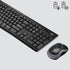 GUNMANSA 920-004509 - LOGI MK270 Wireless Keyboard and Mouse Combo Nano USB receiver Full size spill resistant