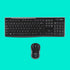 GUNMANSA 920-004509 - LOGI MK270 Wireless Keyboard and Mouse Combo Nano USB receiver Full size spill resistant