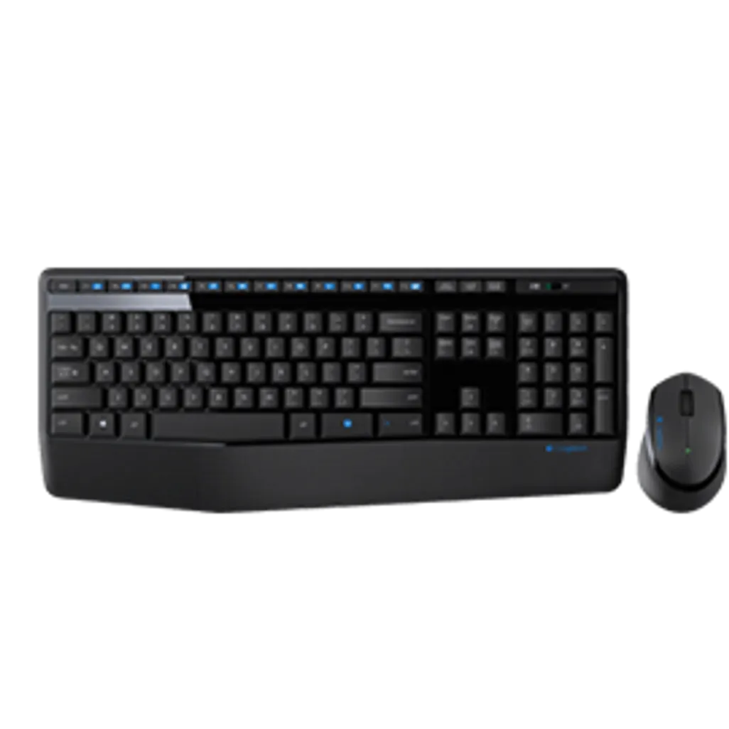 GUNMANSA 920-006489 - LOGI MK345 Wireless Combo FULL-SIZED with palm rest Not unifying