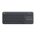 GUNMANSA 920-007145 - LOGI K400  Wireless Keyboard  Plus Touch (Dark Grey) Unifying  USB receiver