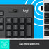 GUNMANSA 920-009800 - LOGI MK295 Wireless keyboard  and mouse Combo Desktop Silent GRAPHITE