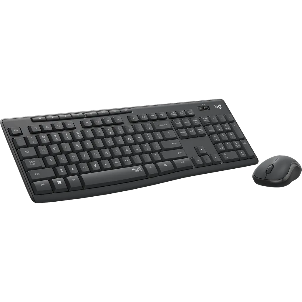 GUNMANSA 920-009800 - LOGI MK295 Wireless keyboard  and mouse Combo Desktop Silent GRAPHITE
