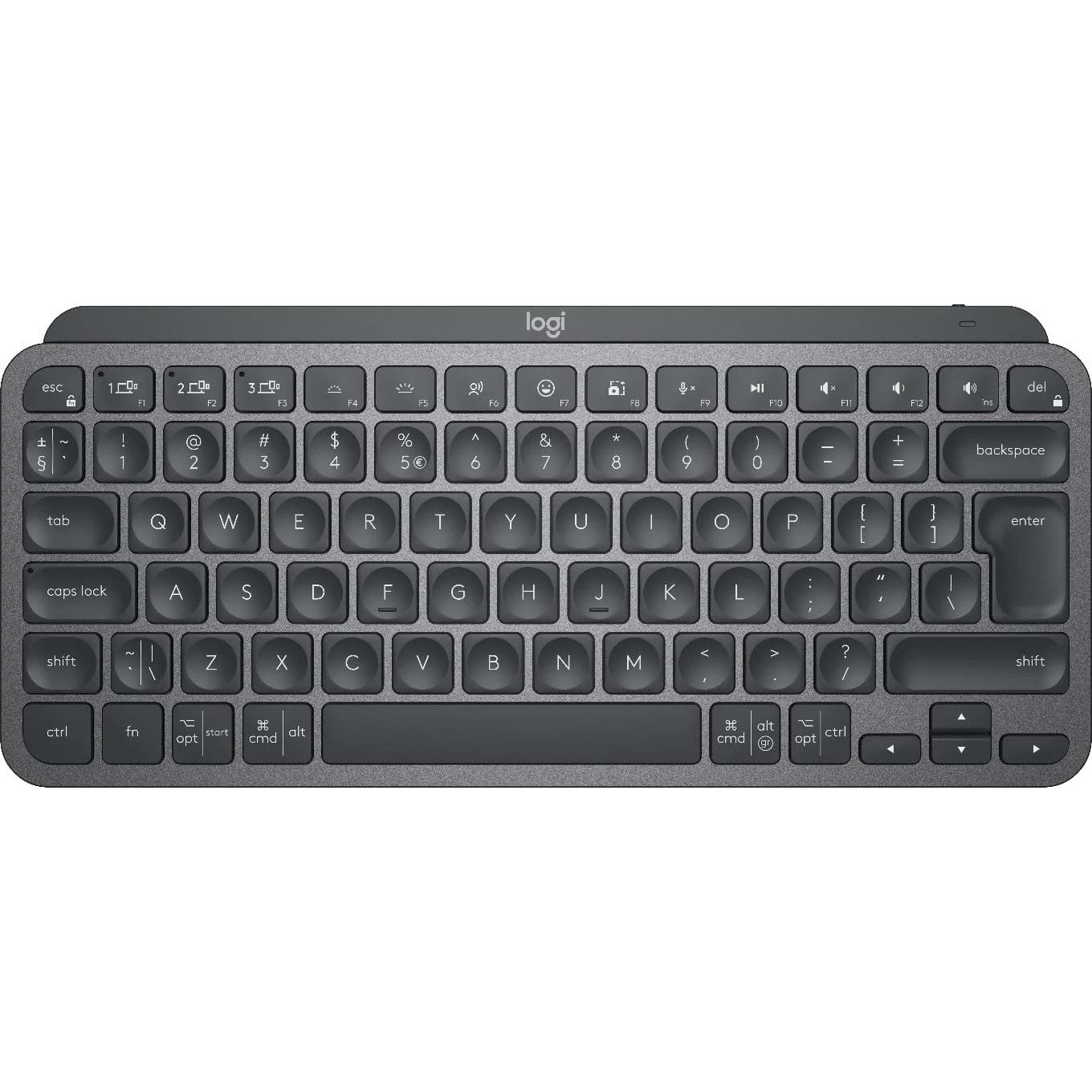 GUNMANSA 920-010498 - LOGI MX KEYS MINI Wireless Illuminated Keyboard - GRAPHITE