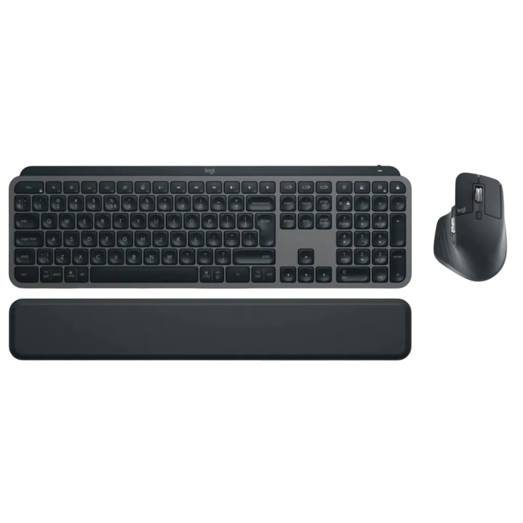 GUNMANSA 920-011614- Logitech MX Keys S Perfomance Combo:  MX Master 3S; MX Keys S & MX Palm Rest- GRAPHITE
