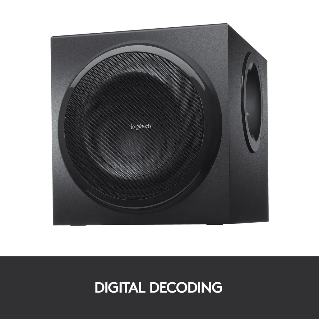 GUNMANSA 980-000468 - LOGI Desktop Speakers Z906 Surround sound speaker 5.1 3.5mm 500W RMS Dolby Digital & DTS Decoding Wall Mountable