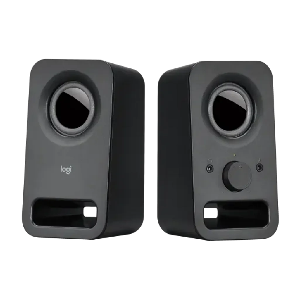 GUNMANSA 980-000814 - Logitech Desktop Speakers Z150 Multimedia mini Speakers Midnight Black 1 speaker 6 watts audio device with 3.5mm