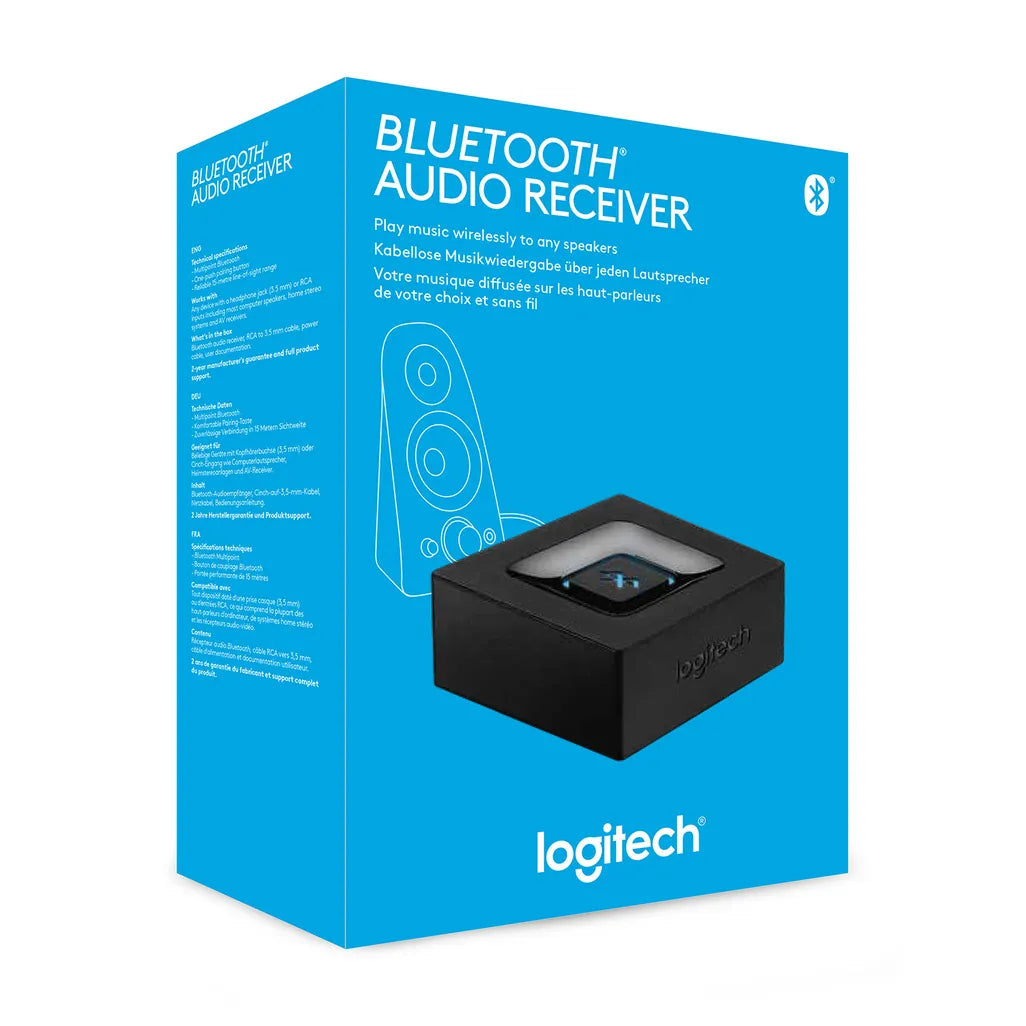 GUNMANSA 980-0009 - Logitech Bluetooth Audio Adapter Bluetooth 3.0 Supported Bluetooth Profile: A2DP  up to 50 feet