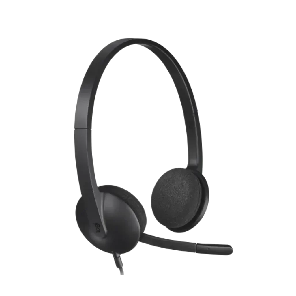 GUNMANSA 981-000475 - Logitech Headset H340 USB Stereo Internet headset over the head type with adjustable lightweight design