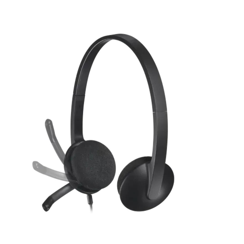 GUNMANSA 981-000475 - Logitech Headset H340 USB Stereo Internet headset over the head type with adjustable lightweight design