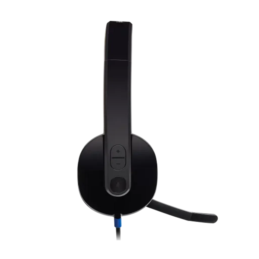 GUNMANSA 981-000480 - Logitech Headset H540 USB Headset Laser Tuned Drivers Comfortable Padding On Ear Audio Controls  Plug & Play