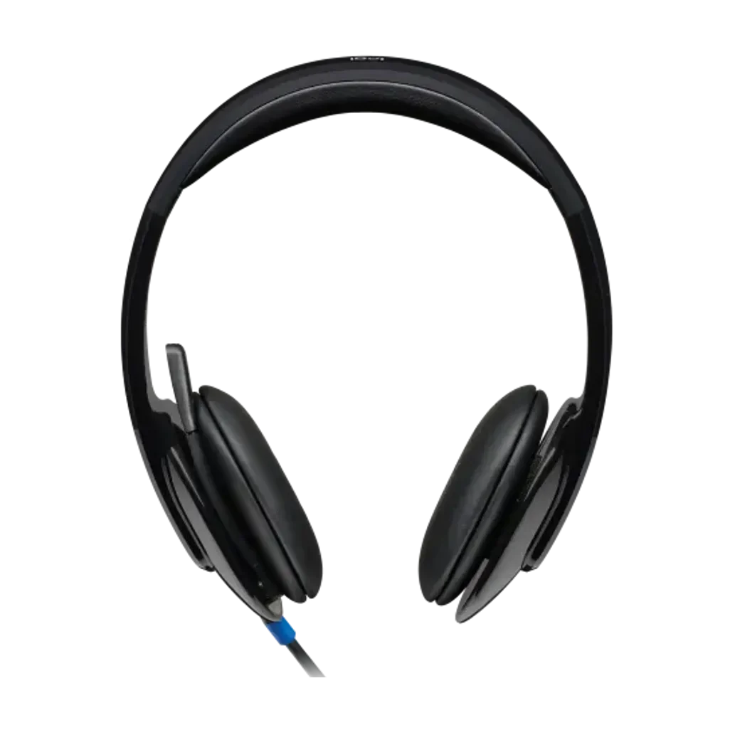 GUNMANSA 981-000480 - Logitech Headset H540 USB Headset Laser Tuned Drivers Comfortable Padding On Ear Audio Controls  Plug & Play