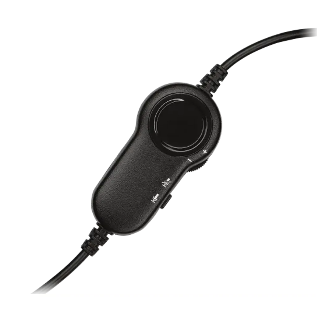 GUNMANSA 981-000589 - LOGITECH WIRED HEADSET H151 ANALOGUE BLACK 2 YEAR CARRY IN WARRANTY