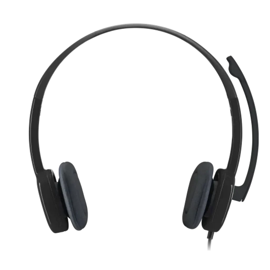 GUNMANSA 981-000589 - LOGITECH WIRED HEADSET H151 ANALOGUE BLACK 2 YEAR CARRY IN WARRANTY
