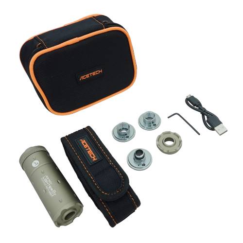 GUNMANSA ACETECH Tracer Unit Lighter BT Concave Tan – Exclusive Edition