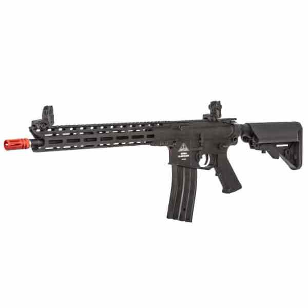 GUNMANSA Adaptive Armament M4 Battle Rifle Carbine AEG Airsoft Rifle (Black)
