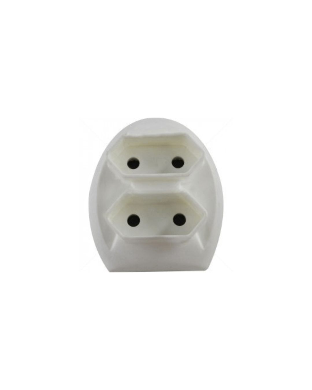 GUNMANSA Adaptor - 3 Pin to 2 x 2Pin Euro Adaptor