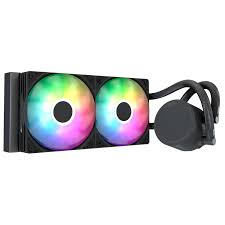 GUNMANSA Aerocol Abyss L240 Black - 240mm ARGB Liquid Cooler - Intel LGA1851/LGA1700 - AMD AM4/AM5.