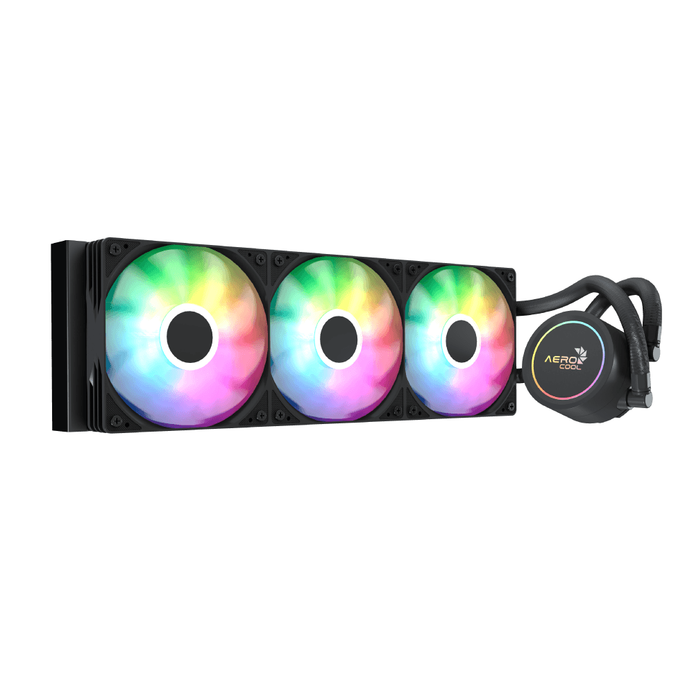 GUNMANSA Aerocol Abyss L360 Black - 360mm ARGB Liquid Cooler - Intel LGA1851/LGA1700   - AMD AM4/AM5.