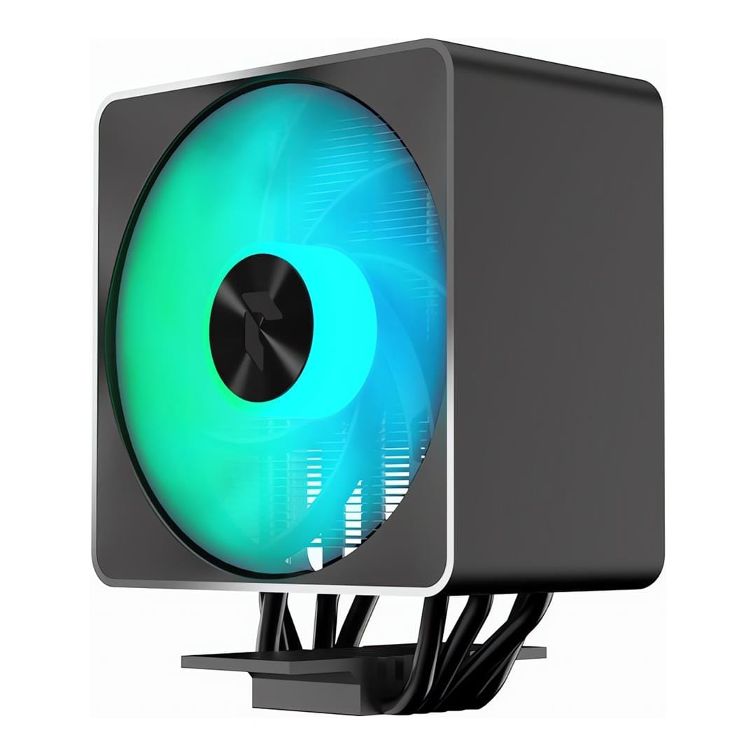 GUNMANSA Aerocool APNX AP1-V Black ARGB CPU Air Cooler - Up to 245W - LGA 1700/1200/115X AM4/AM5.