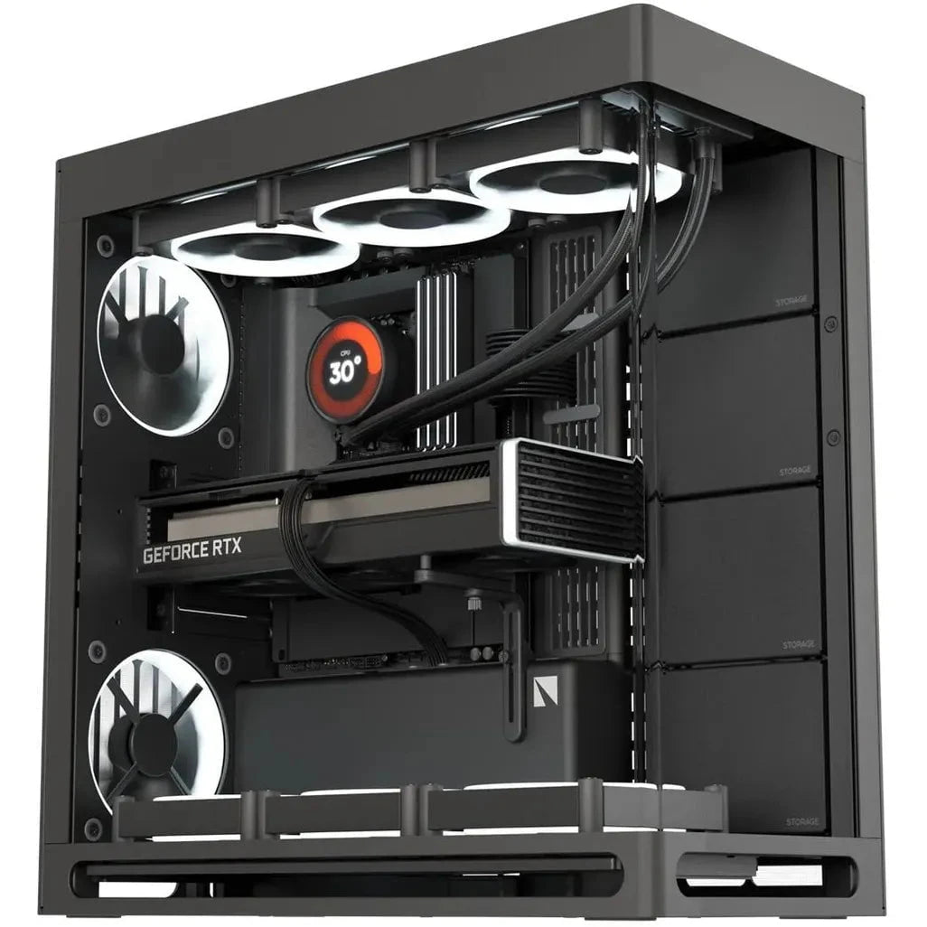 GUNMANSA Aerocool HAVN HS 420 Base Edition Black EATX case