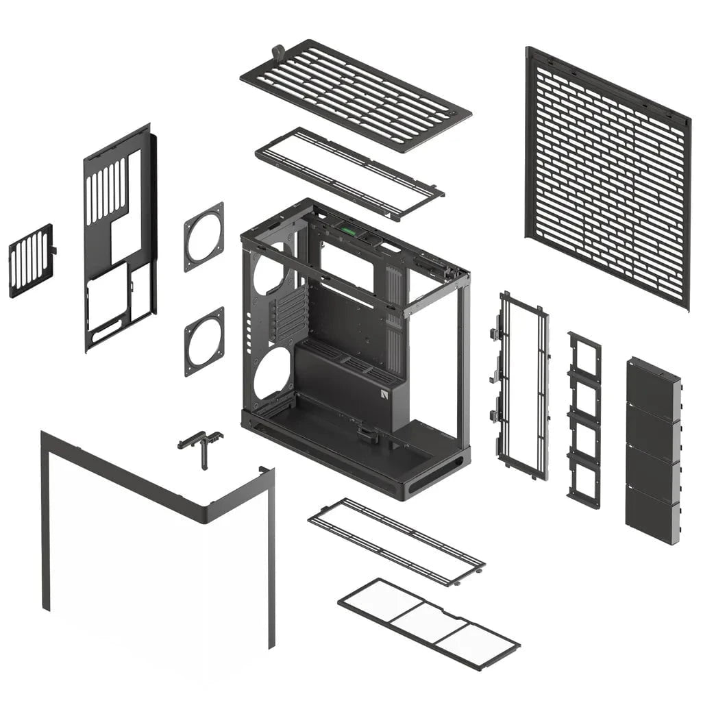 GUNMANSA Aerocool HAVN HS 420 Base Edition Black EATX case