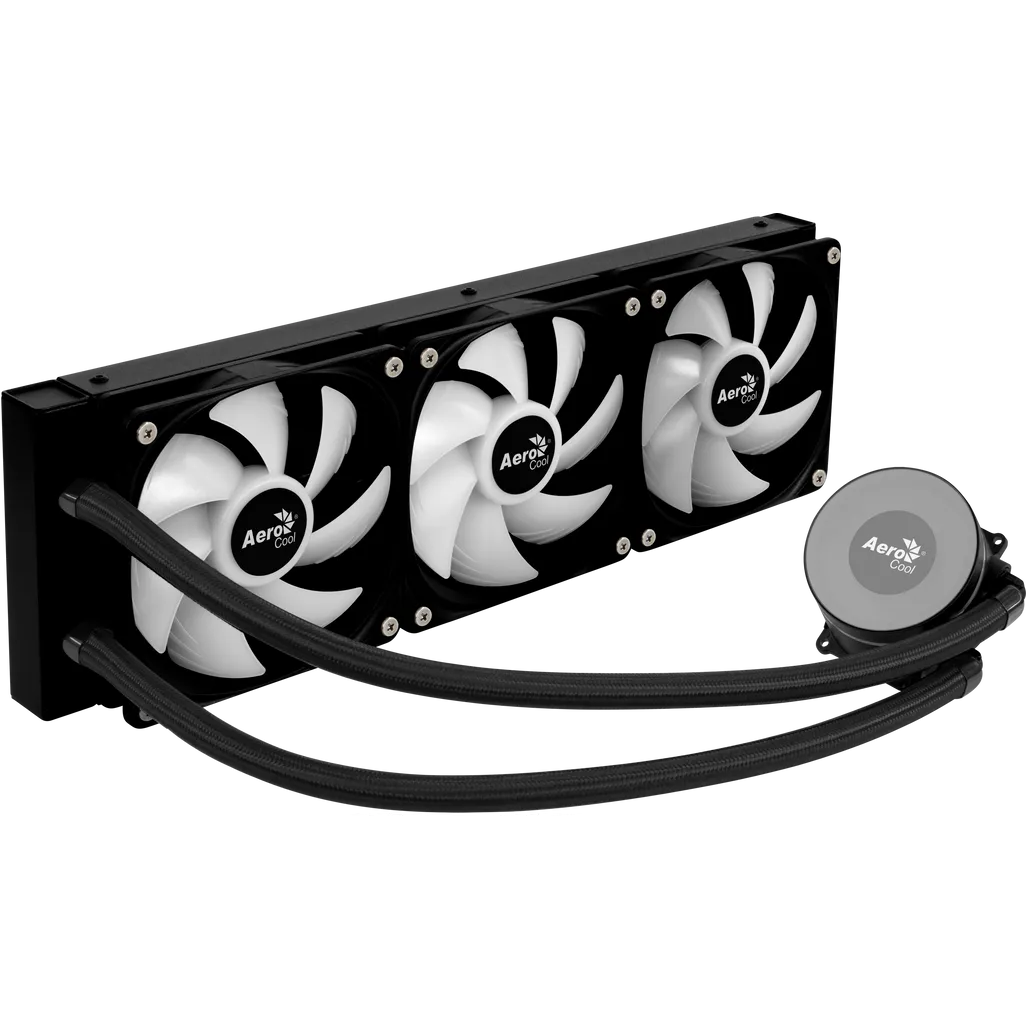 GUNMANSA Aerocool Oasis L360 Black - 360mm ARGB Liquid Cooler - Intel LGA1851/LGA1700 .
