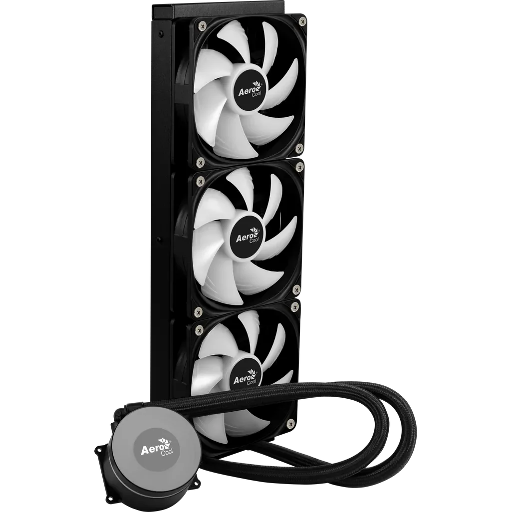 GUNMANSA Aerocool Oasis L360 Black - 360mm ARGB Liquid Cooler - Intel LGA1851/LGA1700 .