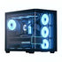 GUNMANSA Aerocool P500C Black Mid tower case - Includes 120mm ARGB Fan x 4 and 4-port ARGB control hub - ATX - 3x 2.5'' or 2x3.5'' - 360m
