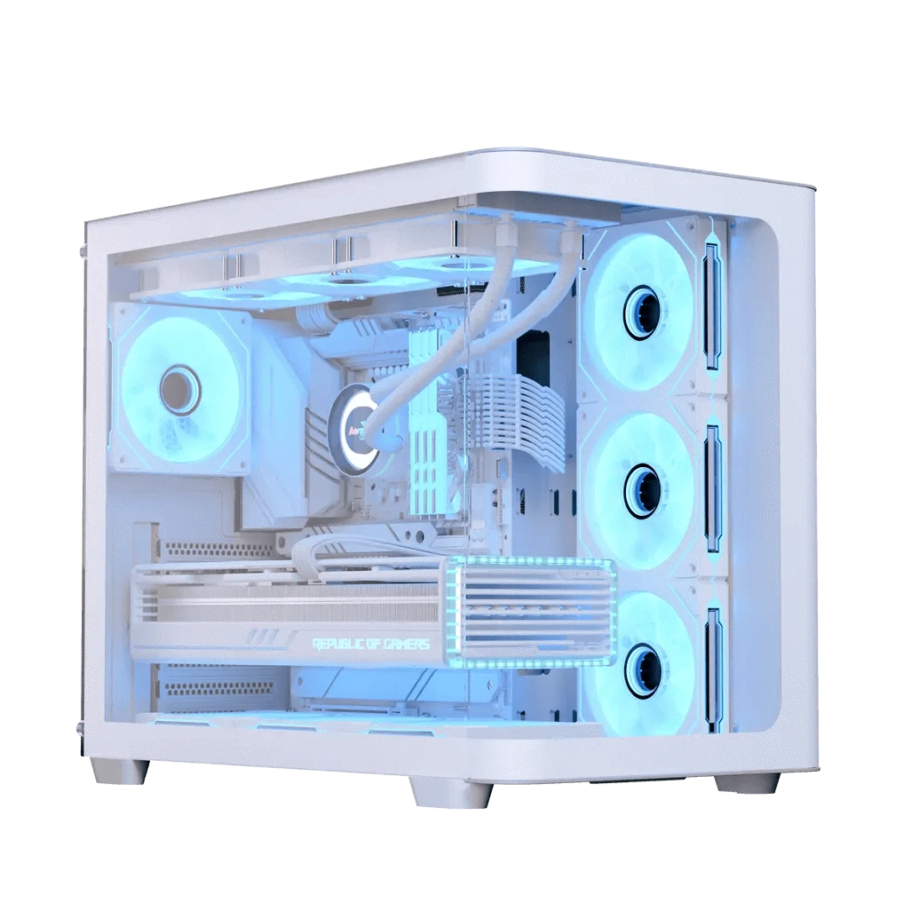 GUNMANSA Aerocool P500C White Mid tower case