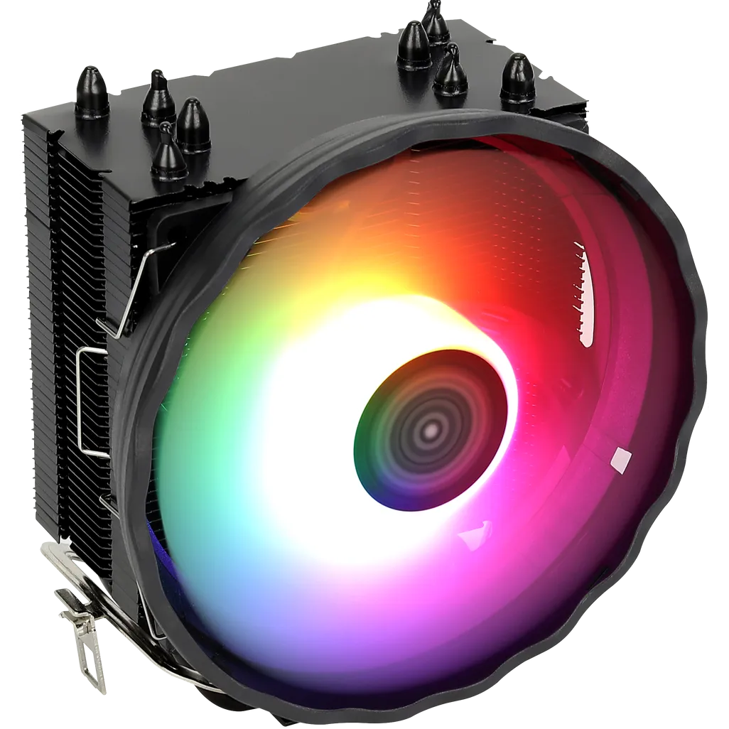 GUNMANSA Aerocool Rave 4 ARGB CPU Air Cooler - Aluminum - (TDP) up to 130W