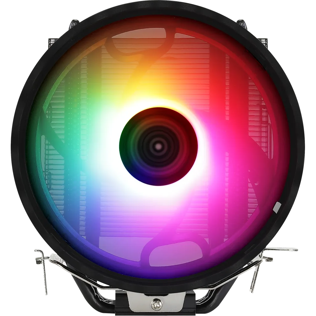 GUNMANSA Aerocool Rave 4 ARGB CPU Air Cooler - Aluminum - (TDP) up to 130W