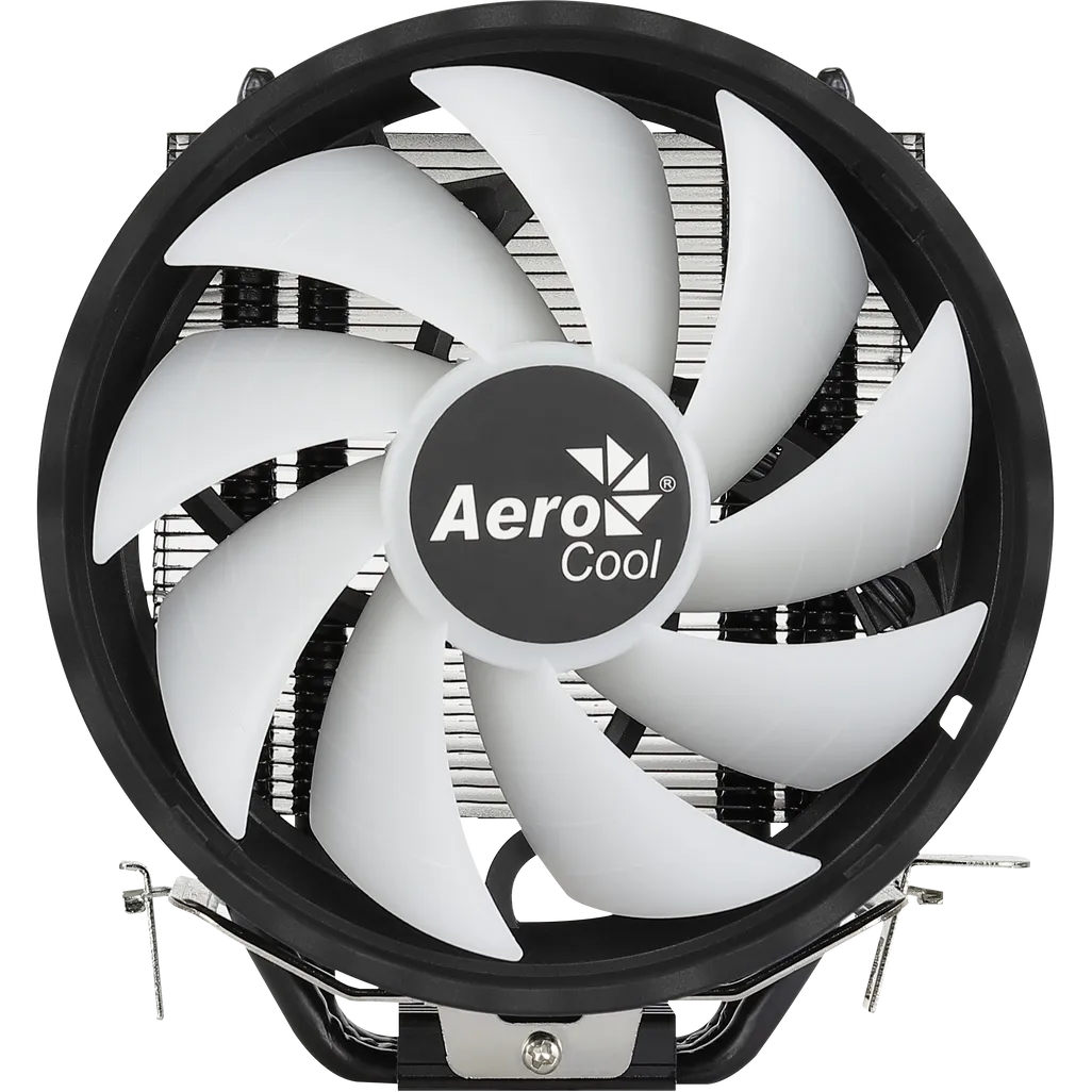 GUNMANSA Aerocool Rave 4 ARGB CPU Air Cooler - Aluminum - (TDP) up to 130W - LGA 1700/1200/115X AM4/AM5.
