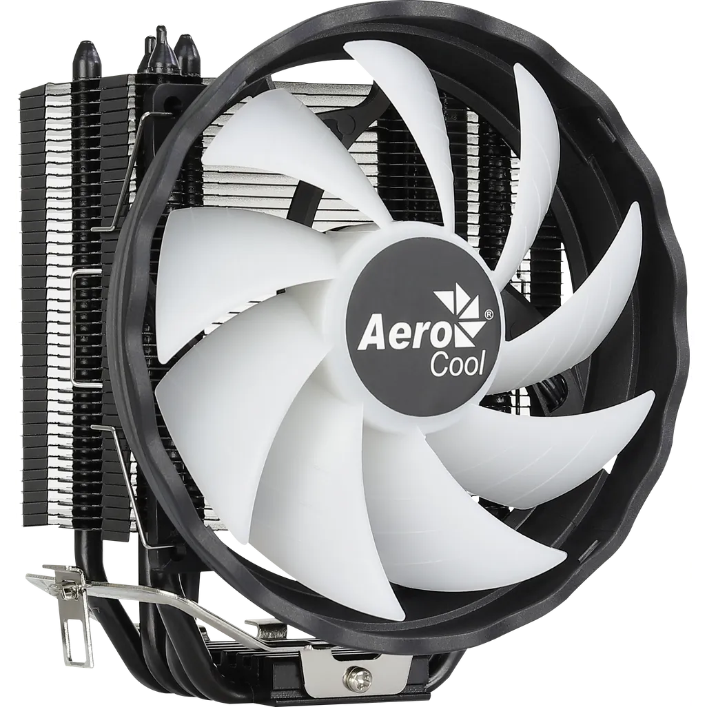 GUNMANSA Aerocool Rave 4 ARGB CPU Air Cooler - Aluminum - (TDP) up to 130W - LGA 1700/1200/115X AM4/AM5.