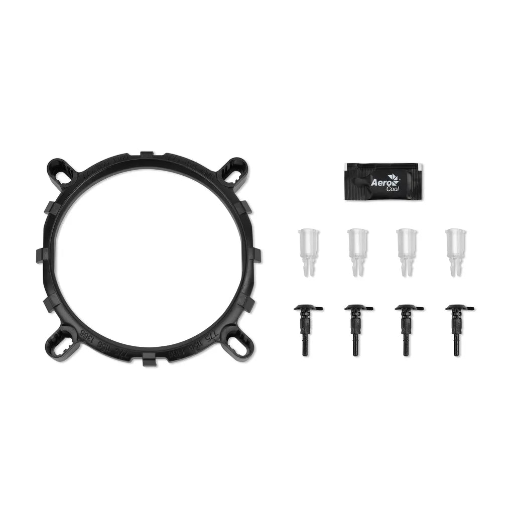 GUNMANSA Aerocool Rave 4 ARGB CPU Air Cooler - Aluminum - (TDP) up to 130W - LGA 1700/1200/115X AM4/AM5.