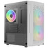 GUNMANSA Aerocool Trinity Mini White tower case - 2x 140mm and 1x 120mm RGB included - Micro ATX - 2x3.5'' or 3x 2.5'' - 240mm radiator