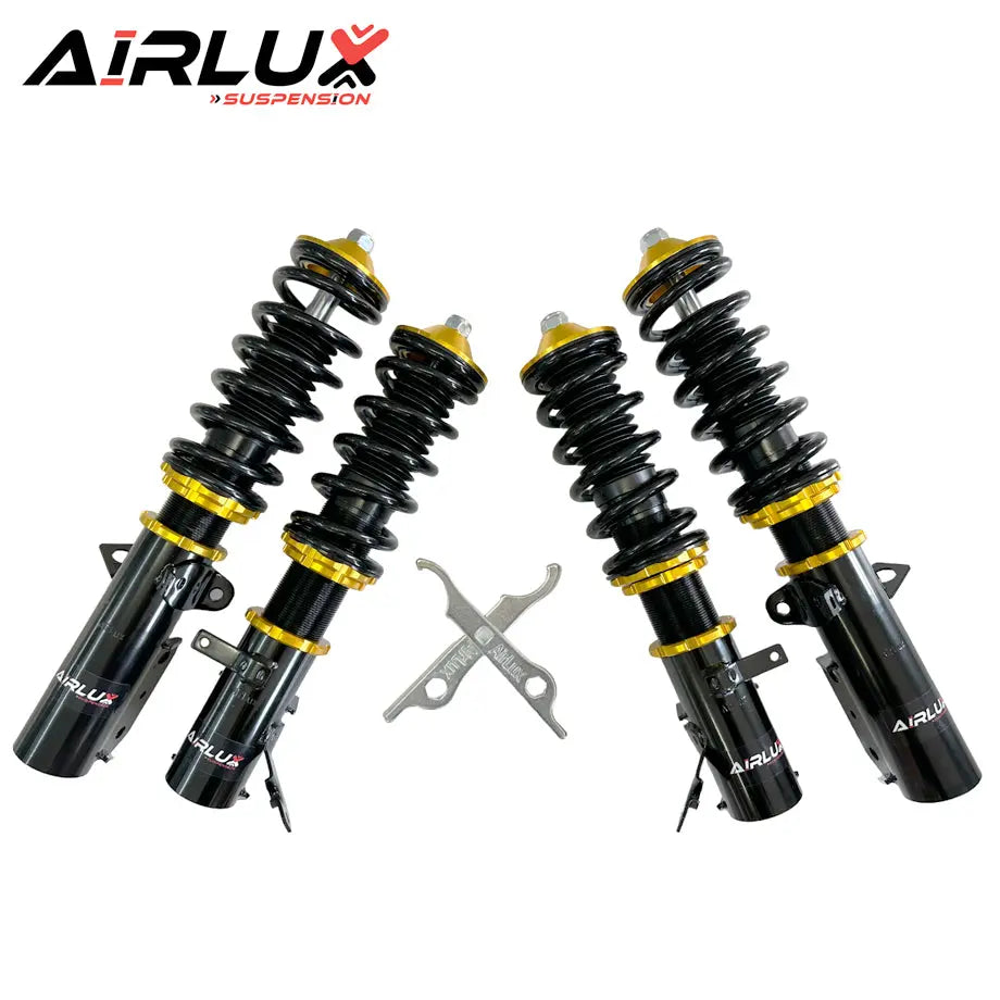 GUNMANSA Airlux Coilover Kit (Height Adjustable) - Toyota E8 / E9 (87-02) Models