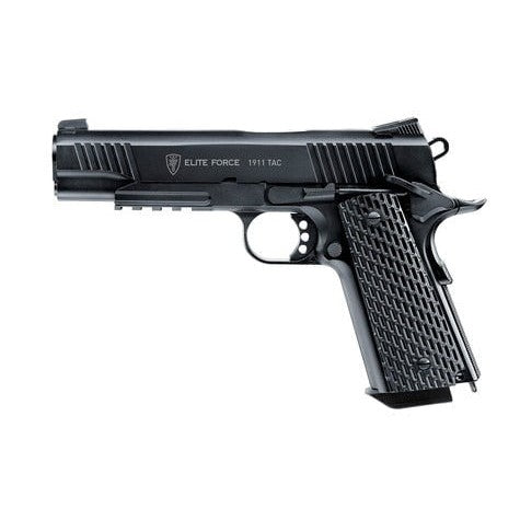 GUNMANSA AIRSOFT PISTOL ELITE FORCE 1911 TAC CAL 6MM 100 BB