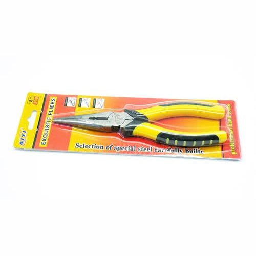 GUNMANSA Aiyi Basic 6 Inch Long Nose Pliers and Side Cutter Combination with Anti slip handle
