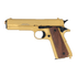 GUNMANSA AKSA AK1911 Gold Blank/Pepper Gun (Semi Auto/9+1/9mm PAK) - GSA
