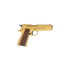 GUNMANSA AKSA AK1911 Gold Blank/Pepper Gun (Semi Auto/9+1/9mm PAK) SPECIAL - GSA