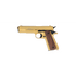 GUNMANSA AKSA AK1911 Gold Blank/Pepper Gun (Semi Auto/9+1/9mm PAK) SPECIAL - GSA
