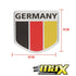GUNMANSA Aluminum German Shield Stick On Badge