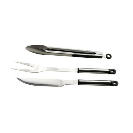 GUNMANSA Alva 3-Piece Stainless Steel BBQ Tool Set
