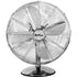 GUNMANSA Alva Air 30cm Chrome Metal Desktop Fan