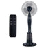 GUNMANSA Alva Air 40cm Pedestal Mist Fan Black with remote